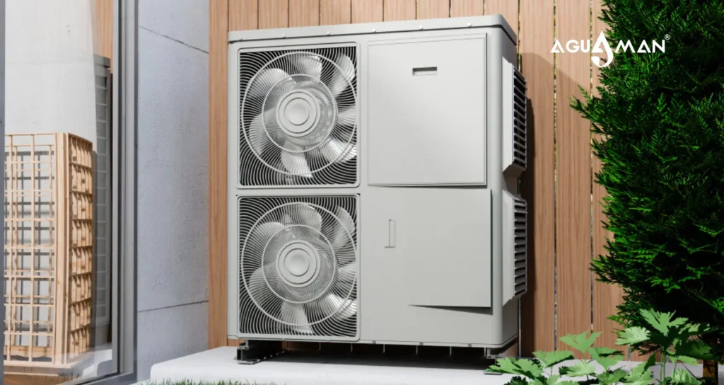 can water heat pump replace chiller