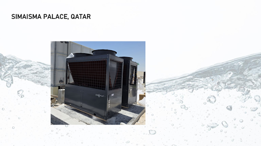 Air Source Chillers in Simaisma palace