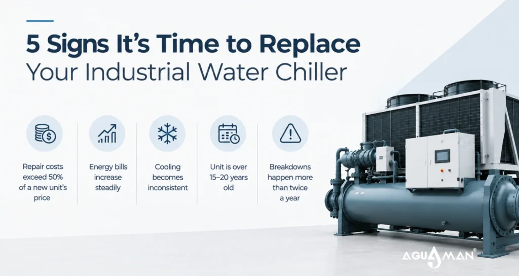 5 Signs It's Time to Replace Your Industrial Water Chiller